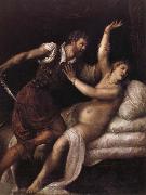 TIZIANO Vecellio Tarquin et Lucrece oil painting picture wholesale